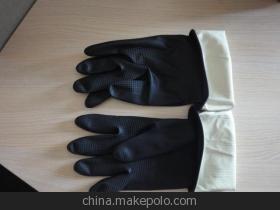 【供应黑色工业乳胶手套】价格,厂家,图片,其他橡胶制品,安徽中联乳胶手套制品-