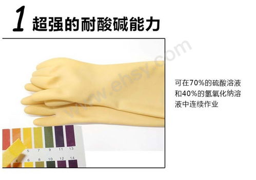乳胶防化手套：60厘米长度全面防护的可靠选择